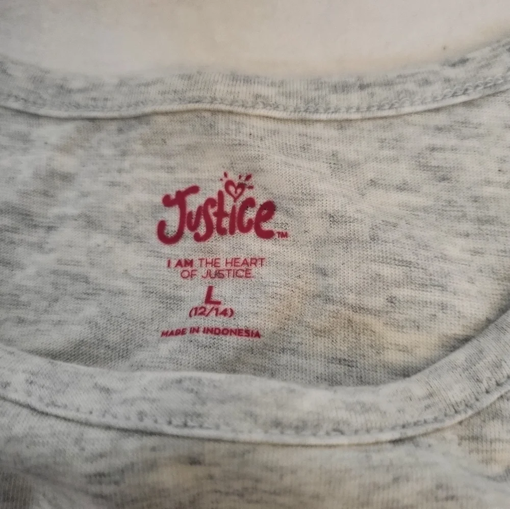 Justice Love Being You Graphic Tank